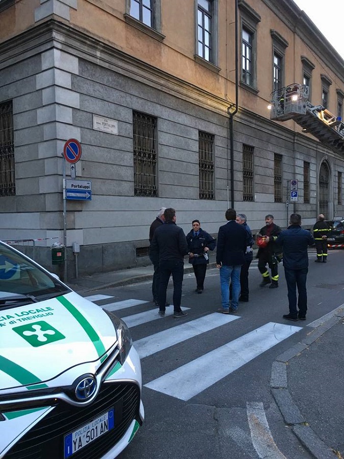 Il crollo alla De Amicis: “Colpa di un’infiltrazione, ora è sicura” – TreviglioTV