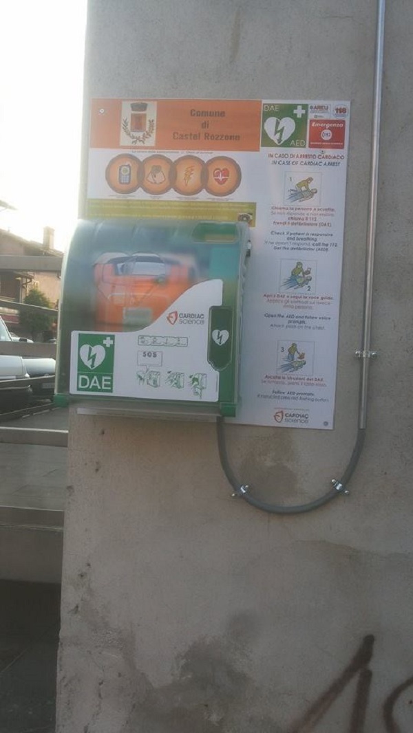 A Castel Rozzone arriva il secondo defibrillatore – TreviglioTv