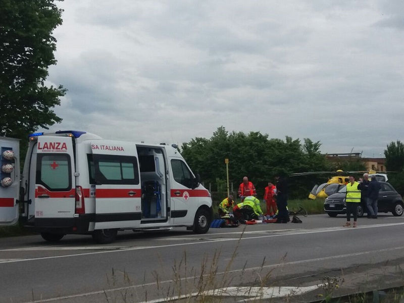 +FLASH+ Ciclista investito a Palosco, è grave – TreviglioTv