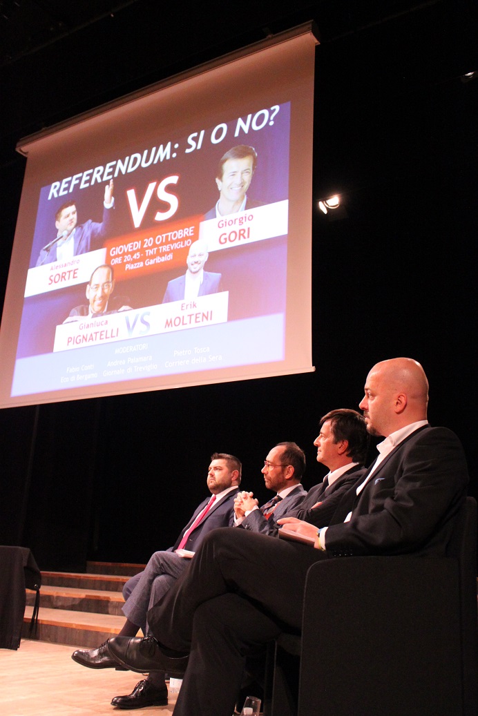 Sì o no? Al Tnt è cominciato il confronto sul referendum