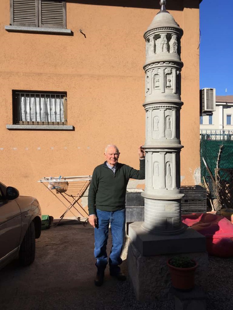 Vandali con lo spray deturpano le opere di Ferri – TreviglioTV