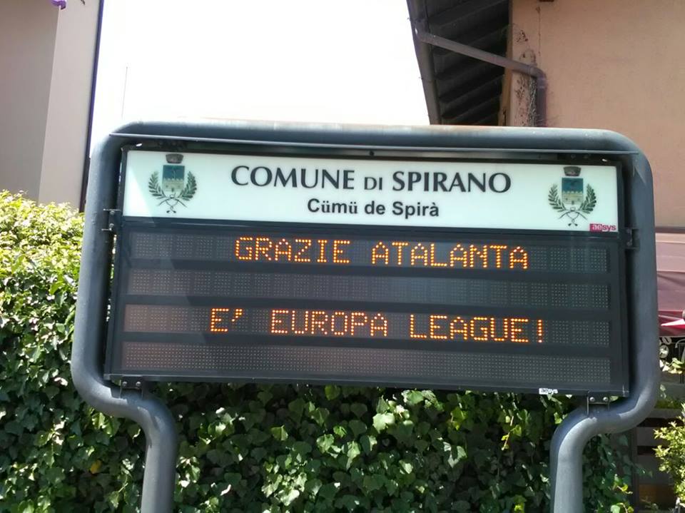 Anche Spirano ringrazia l’Atalanta – TreviglioTv