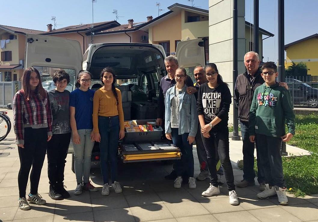 Il Consiglio comunale dei ragazzi di Cavernago s’impegna per il sociale – TreviglioTV