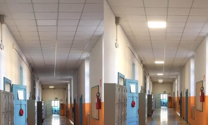Treviglio: Nuova illuminazione a Led per le scuole Cameroni - Treviglio TV