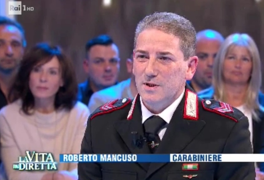 Roberto Mancuso, angelo custode vestito da carabiniere, su Rai 1 – Treviglio Tv