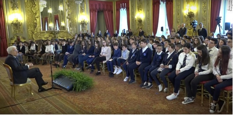 Gli studenti a lezione dal presidente della Repubblica – TreviglioTv