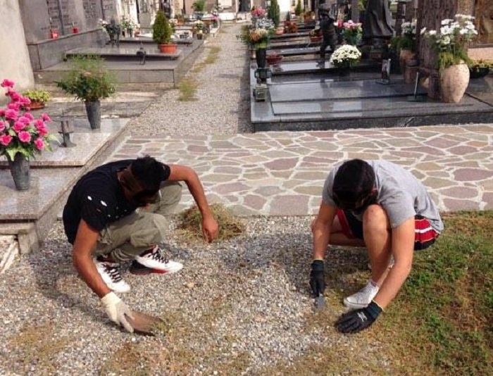 Calvenzano: Vandali condannati a lavori socialmente utili. Il sindaco:”In pratica insegnamenti di don Milani”