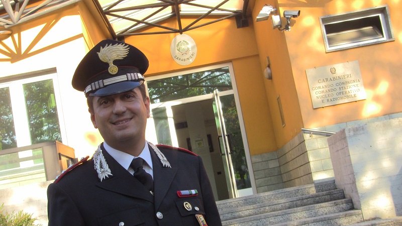 Un comandante tra la gente. E’ Papasodaro il nuovo capitano dei Carabineri di Treviglio