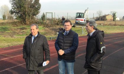 Treviglio : Iniziati i lavori per il rifacimento della pista di atletica del Centro Sportivo "Mazza" - TreviglioTV