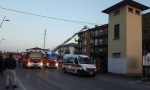 Fiamme a Romano: brucia il tetto di un condominio, apprensione per un anziano - TreviglioTV