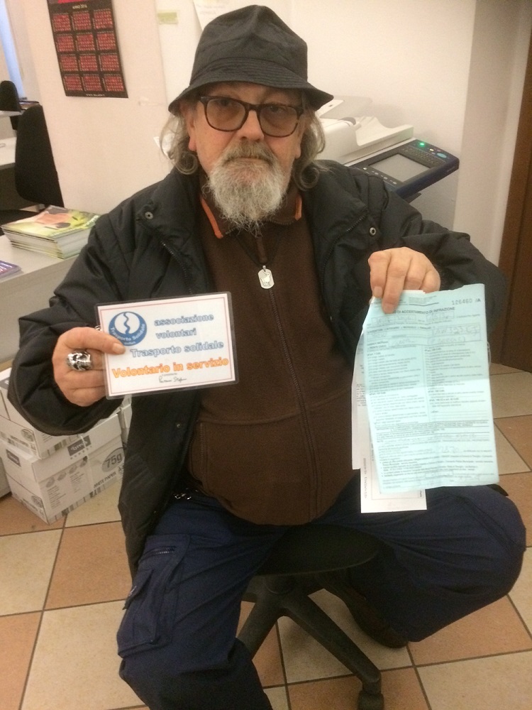 Treviglio: Multato mentre fa volontariato per i disabili. La storia – TreviglioTV