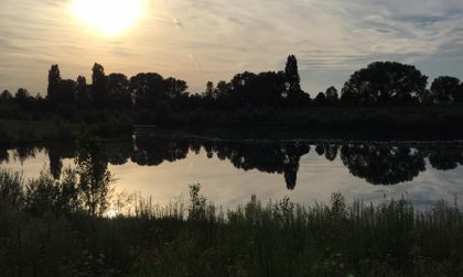 La cava è diventata un laghetto FOTO