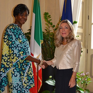 Visita d’eccezione per il Prefetto: arriva l’ambasciatrice del Burkina Faso