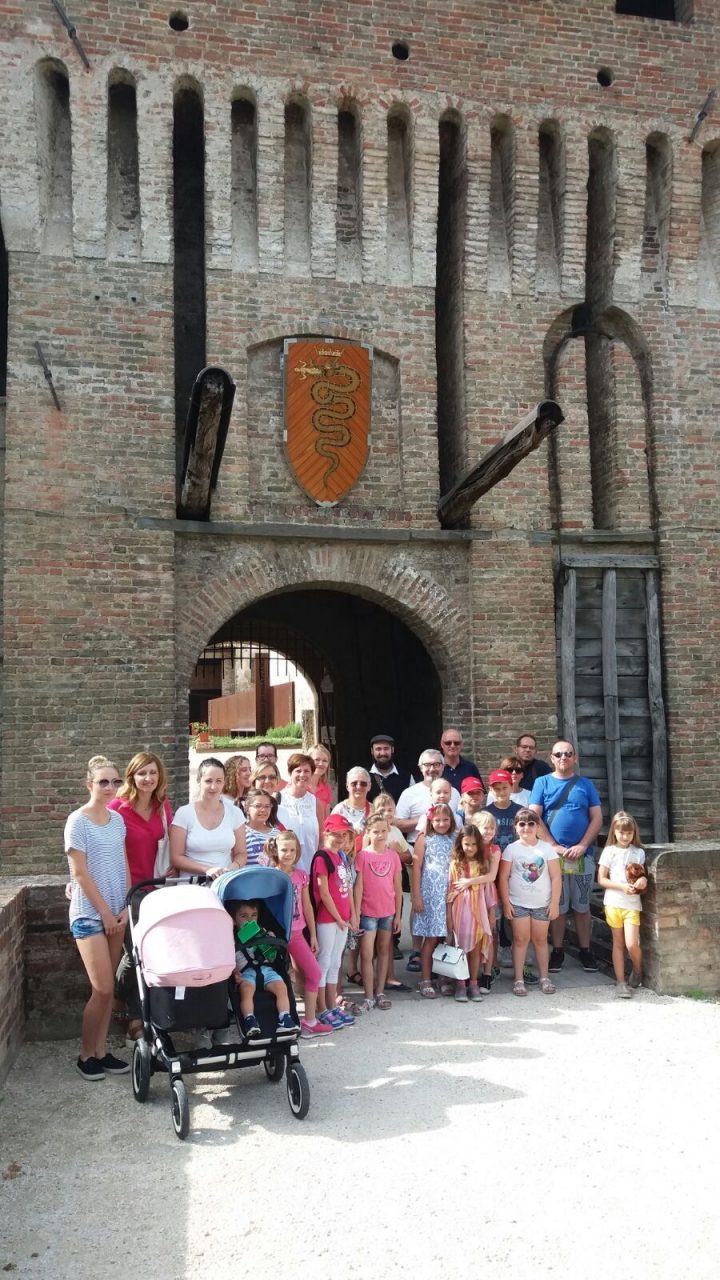 Il castello di Pagazzano incanta i bambini bielorussi – FOTO