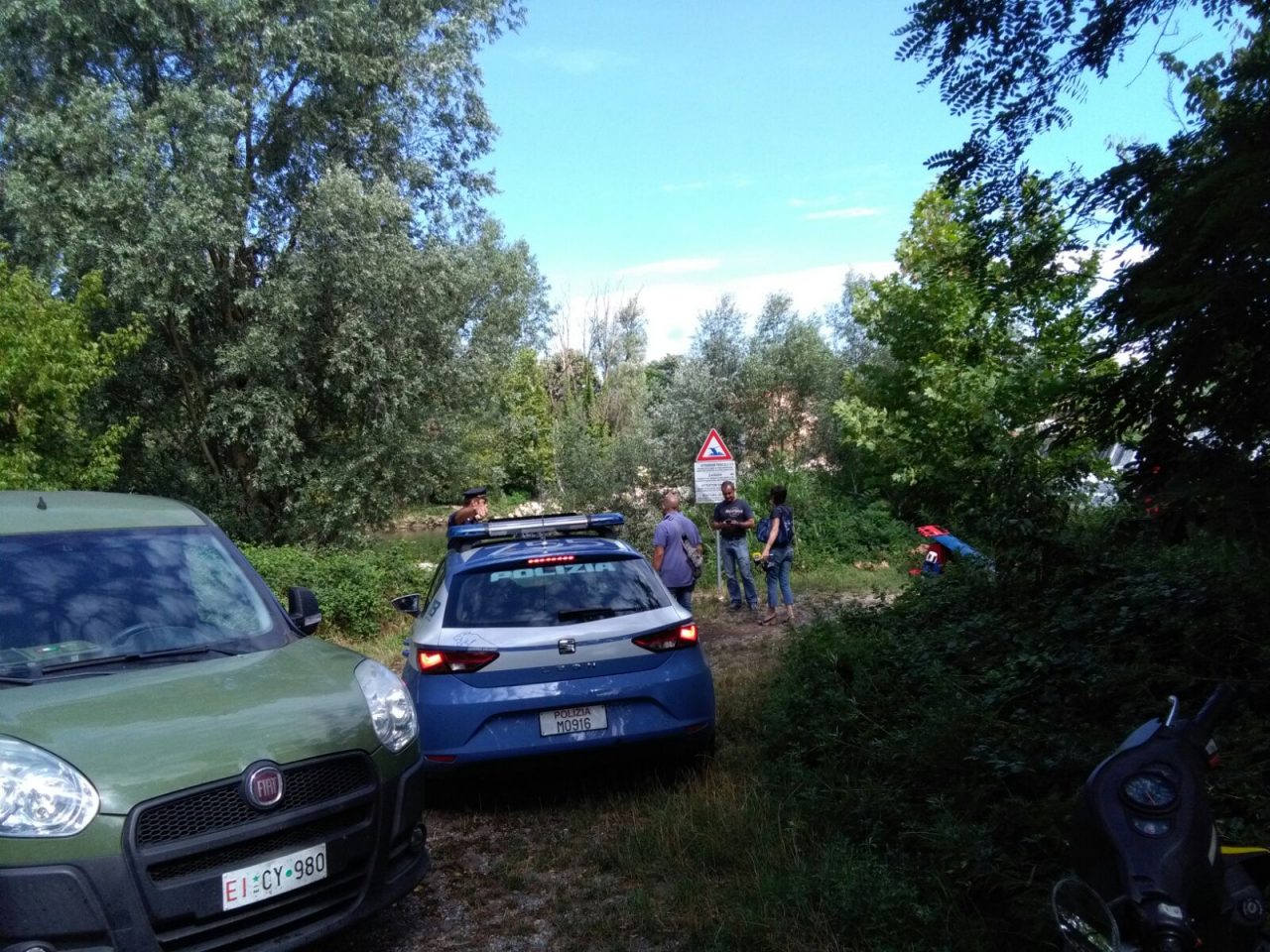 Trovata nel Serio una bomba a mano inesplosa, arriva l’Esercito FOTO