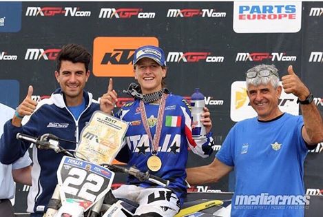 Motocross: Gianluca Facchetti è campione del mondo junior 125