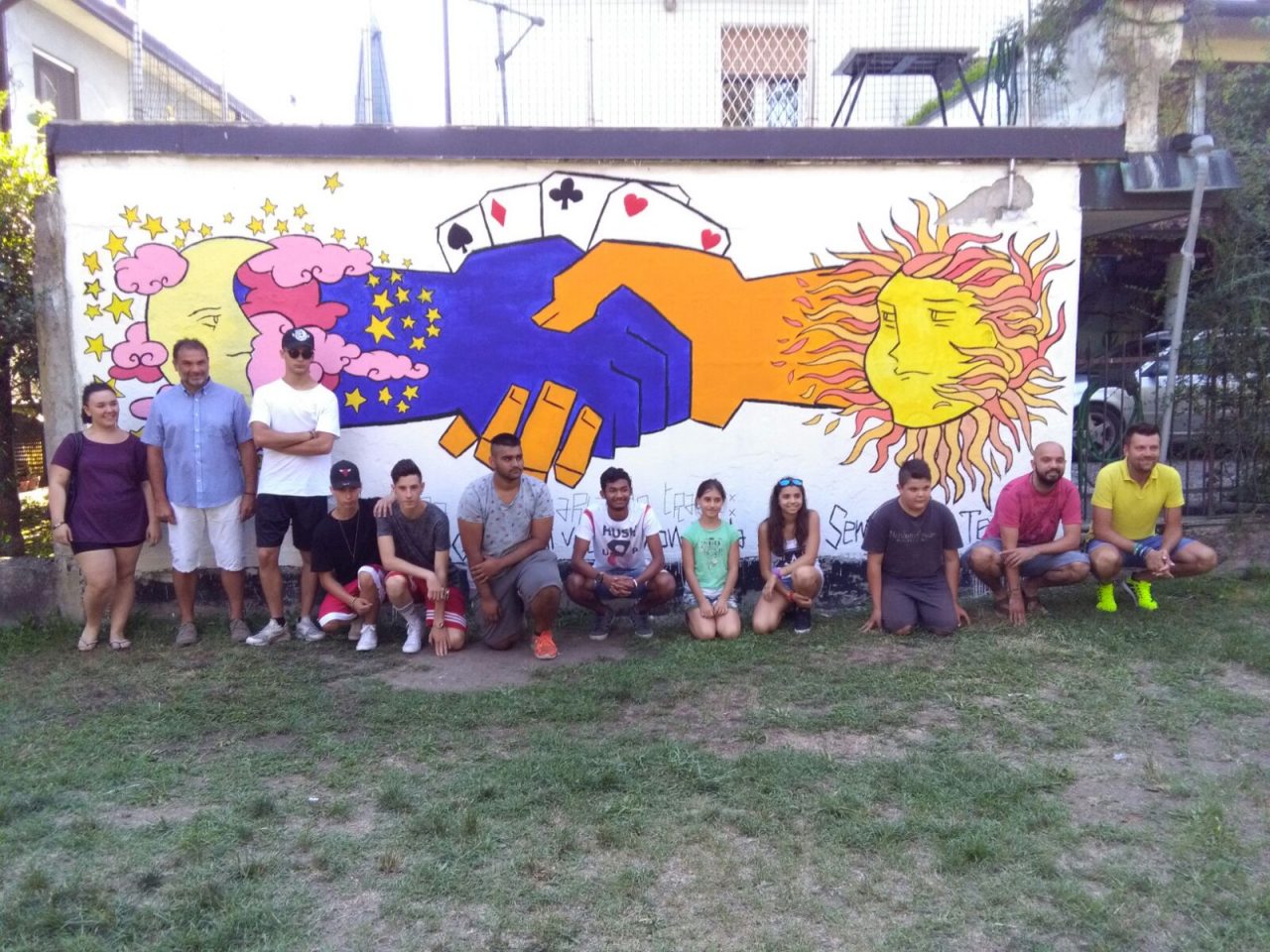 Un murales per non dimenticare Federico Borgia, 16enne morto sulla strada