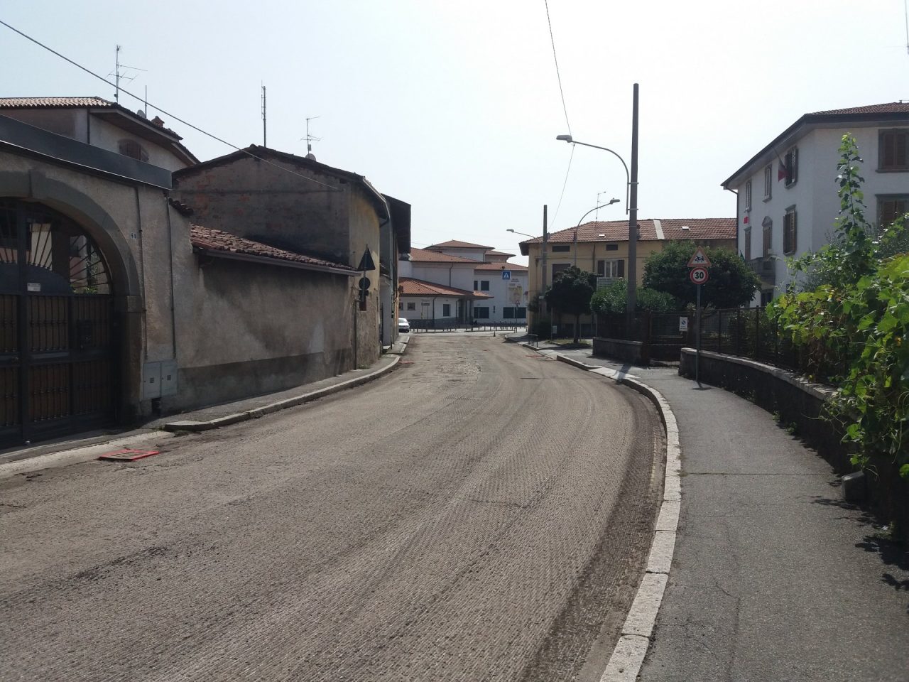 Partiti i lavori per la ciclabile in via Marconi
