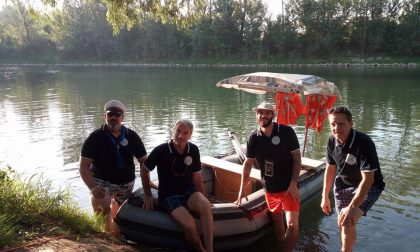 Quattro amici e remi in acqua per la Regalonga Adda-Po FOTO