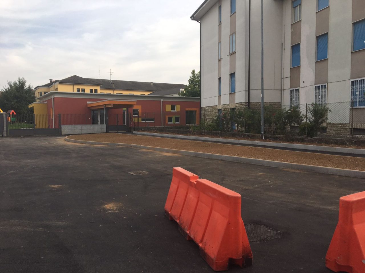 Brignano, a nuovo il parcheggio di via Campino