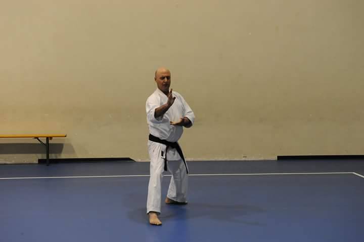 Scannabue piange Santino, storico maestro di karate