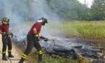 Incendio al bosco del castagno, salvato dai vigili del fuoco