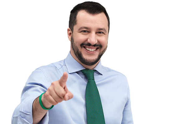 Salvini a Caravaggio, il neo ministro dell’Interno ospite alla Festa della Lega Nord