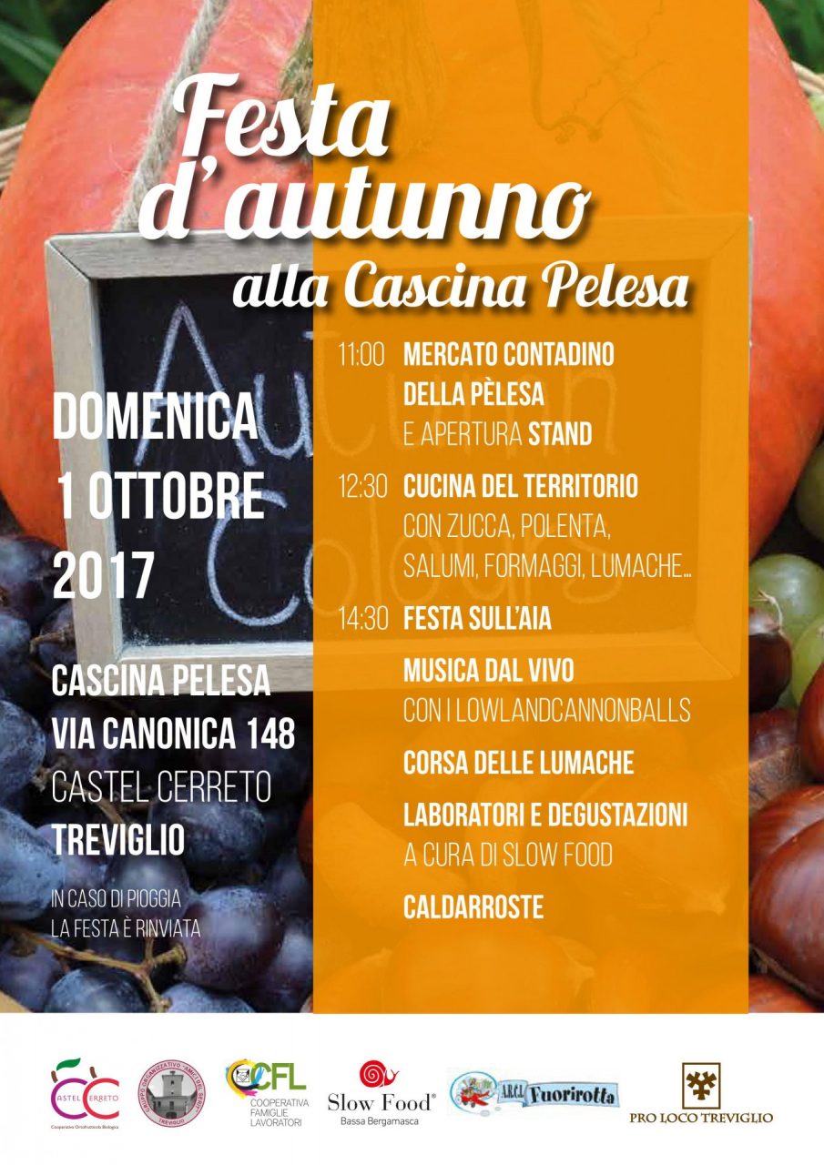 Festa d’autunno a Cascina Pelesa