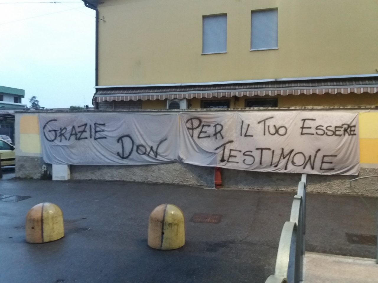 Urgnano saluta don Davide Visinoni