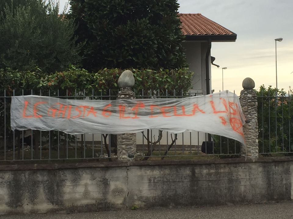 “Leghista sei il primo della lista” nuovo exploit delle Br verdellesi