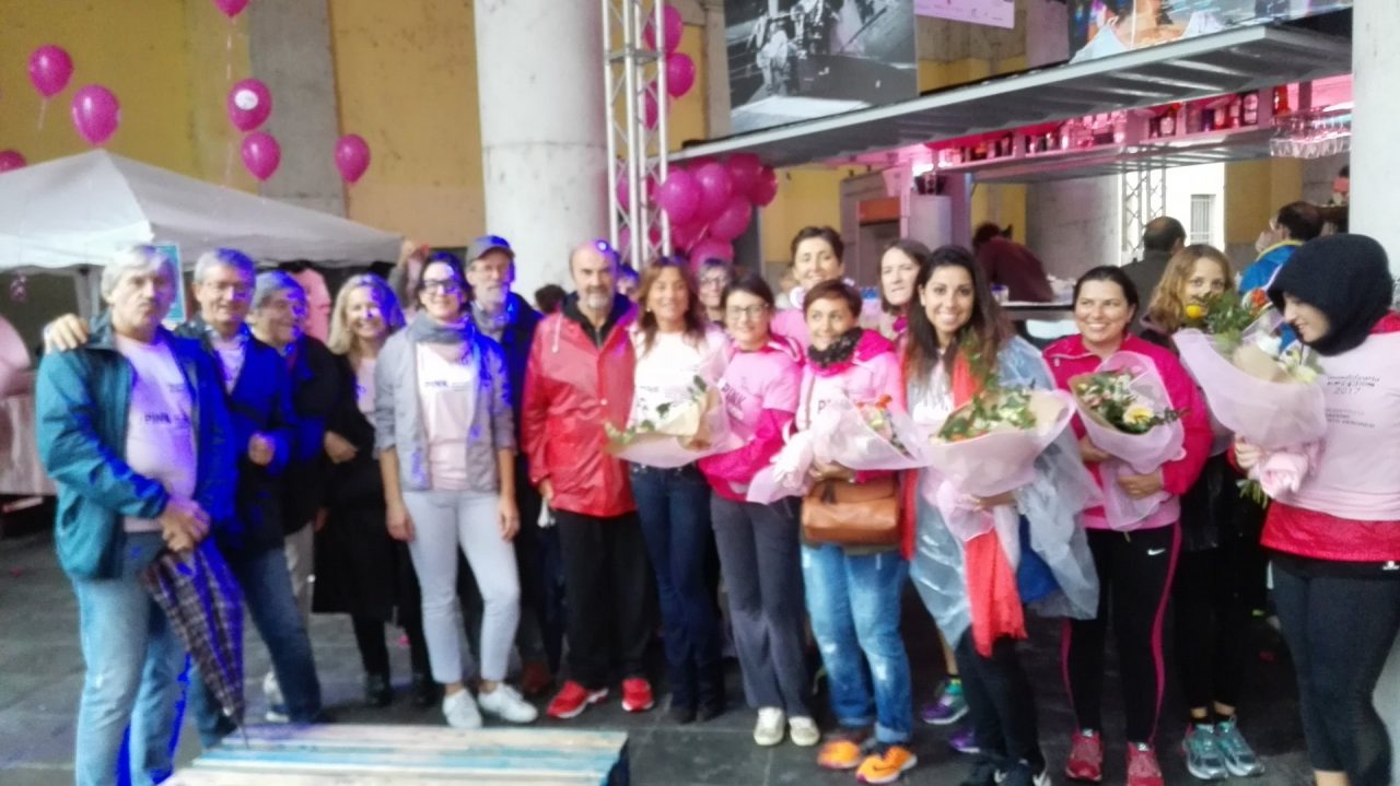 “Niente ferma il rosa, niente ferma le donne”