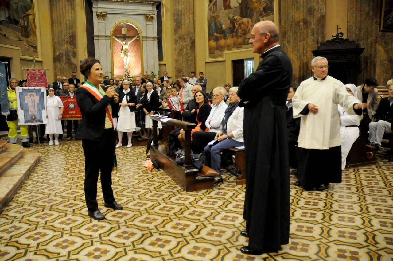 Brignano accoglie il nuovo parroco don Giuseppe FOTO