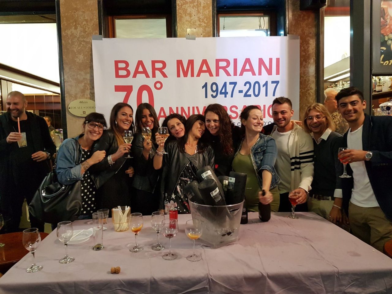 Il “Bar Mariani” compie 70 anni