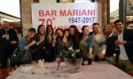 Il "Bar Mariani" compie 70 anni