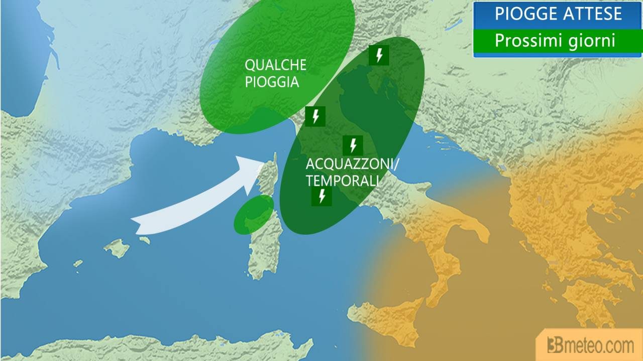 Settembre dinamico, fresco al Nord e caldo al Sud