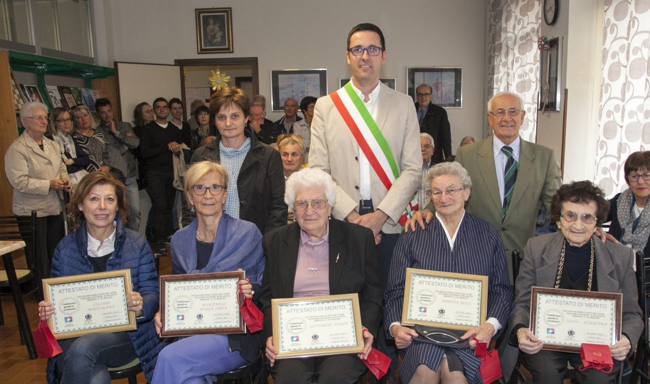Novant’anni e non sentirli, in sei festeggiano ad Antegnate