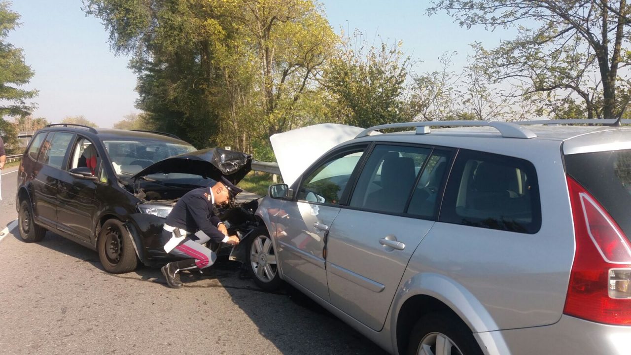 Crema incidente rondò Ca delle mosche