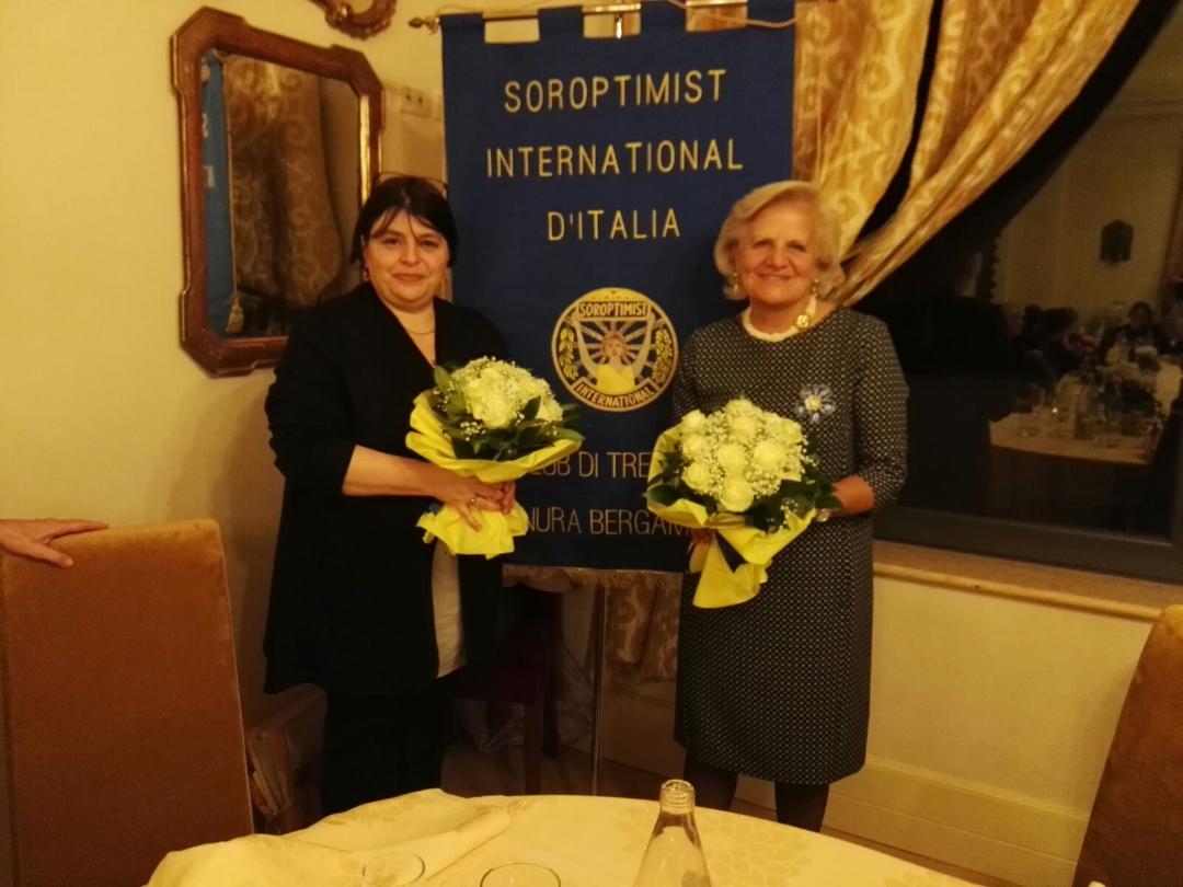 Anna Di Landro è la nuova presidente del Soroptimist Treviglio
