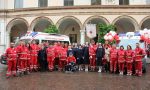 Mele solidali in piazza con la Croce rossa