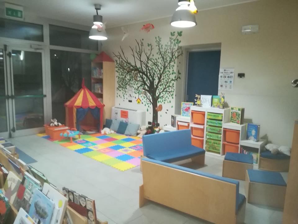 Ludoteca in biblioteca, nata l’area bimbi