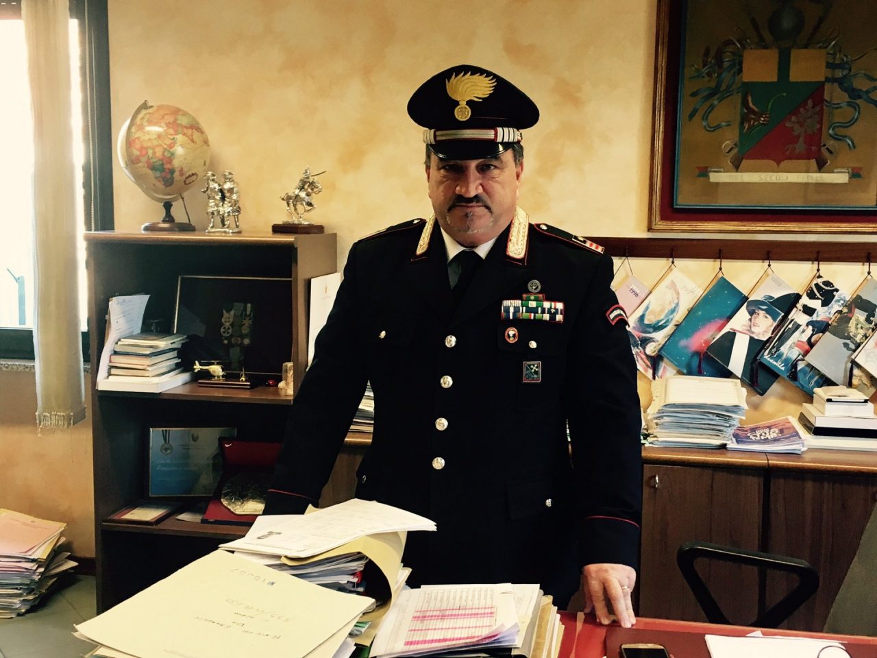 Maresciallo Tucci da 25 anni a Zingonia
