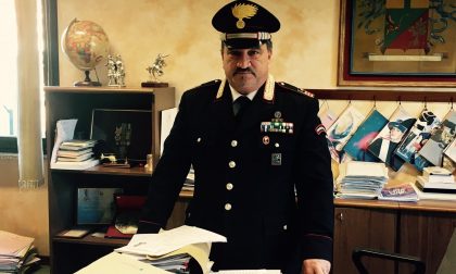 Il maggiore Tucci va in pensione, l'encomio in occasione del triplo anniversario dei carabinieri