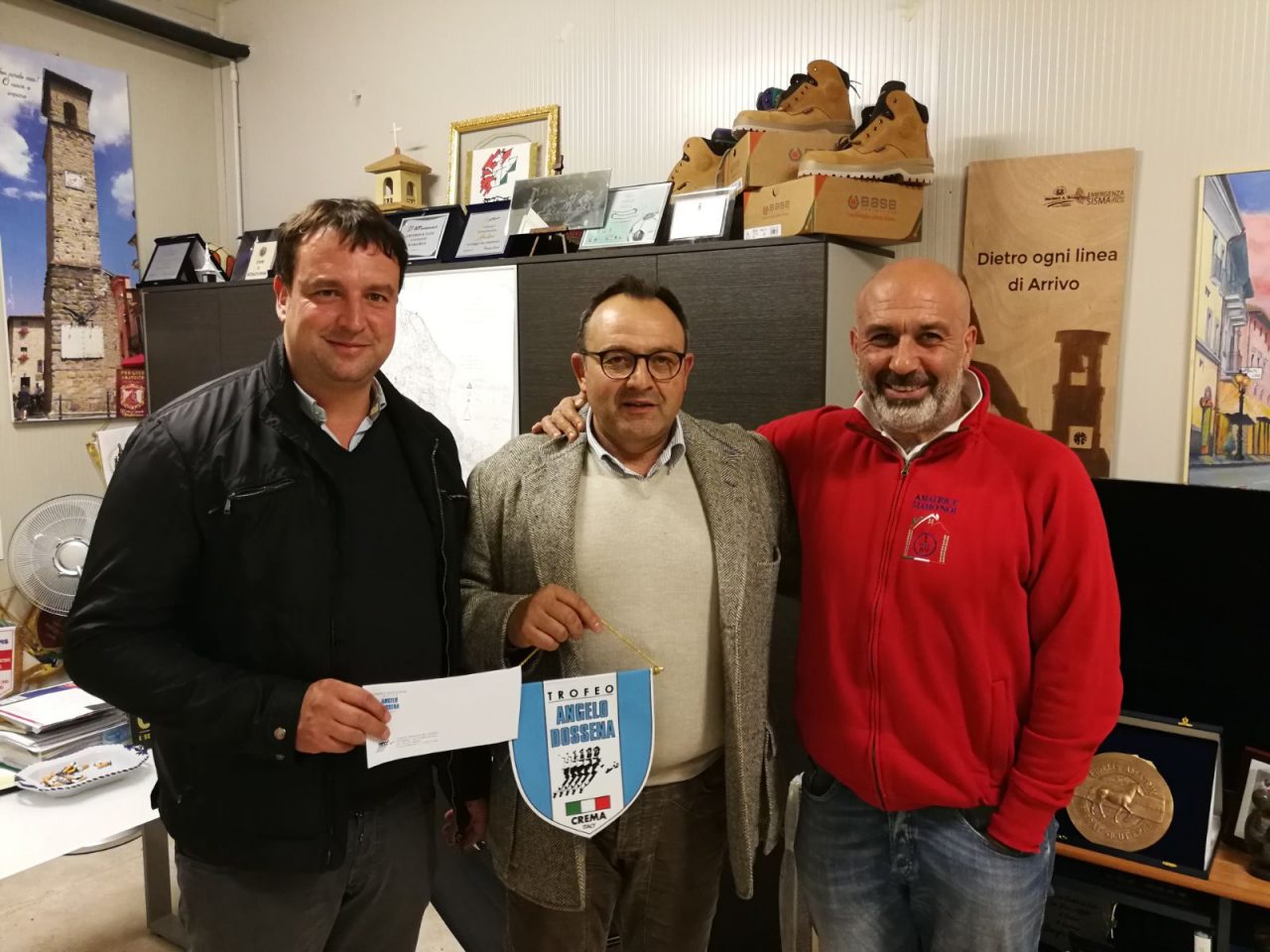 Trofeo Dossena, una donazione per Amatrice
