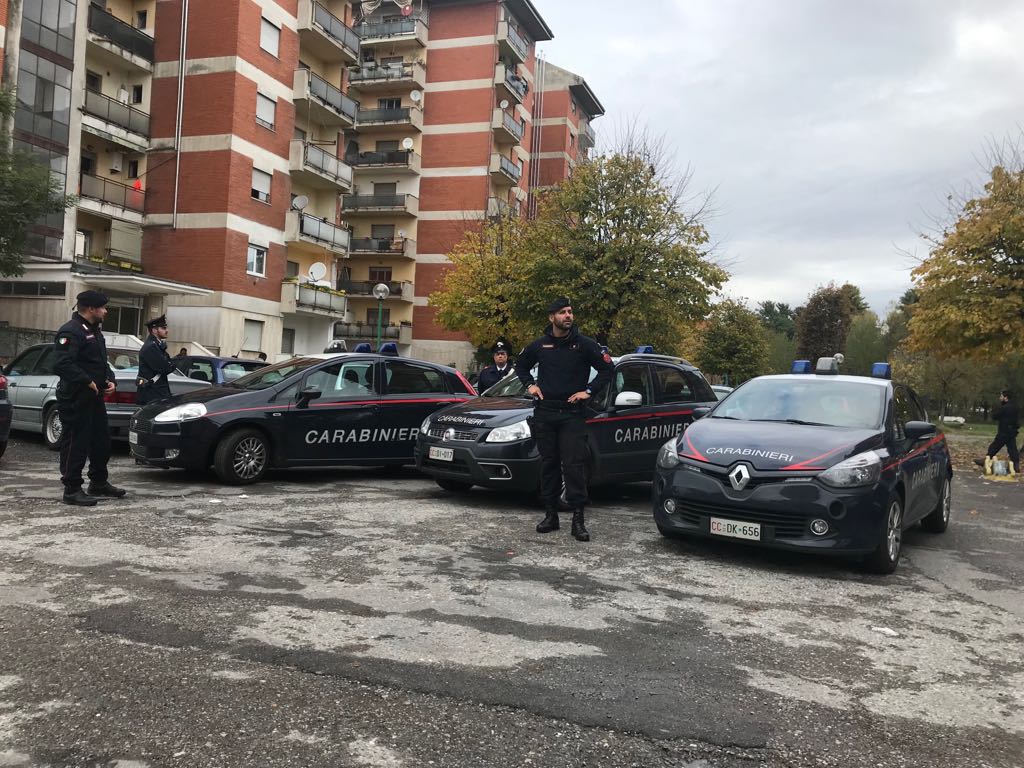 Blitz alle Quattro Torri di Zingonia a Verdellino