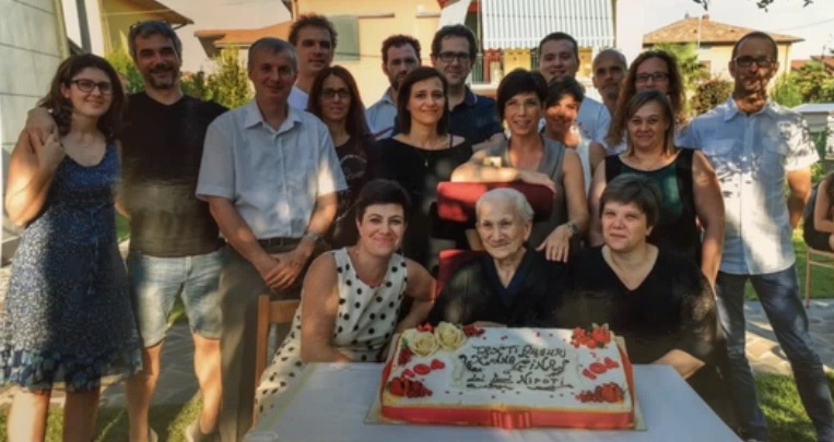 Si spegne a 105 anni la decana del paese Gina Breta