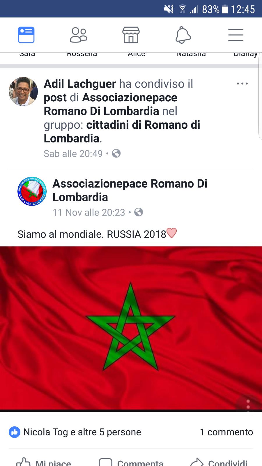Mondiali Pace Lombardia