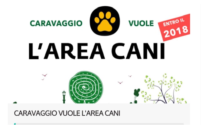 Area cani a Caravaggio, la petizione è online