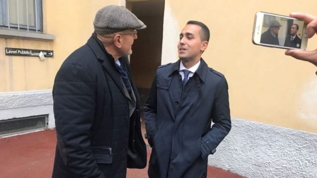 Querele temerarie: il direttore Baiguini “attapira” Di Maio VIDEO