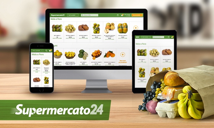 Spesa online ora si fa anche in treno
