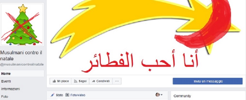 Musulmani contro il Natale, Santori chiede la chiusura